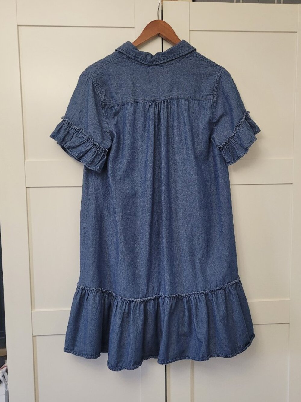Meadow Rhodes Denim Mini Shirt Dress - Picture 2 of 4